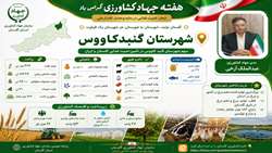 سهم شهرستان گنبد کاووس در تأمین امنیت غذایی گلستان و ایران